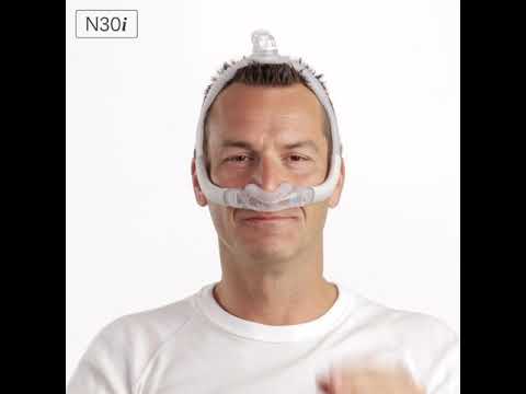 EssentialAir CPAP - Toronto Sleep Specialist - ResMed AirFit N30i Nasal Cradle Mask Fitting Tips Video