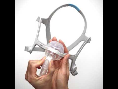 EssentialAir CPAP - Toronto Sleep Specialist - ResMed AirFit N20 video Instructions - How to assemble mask