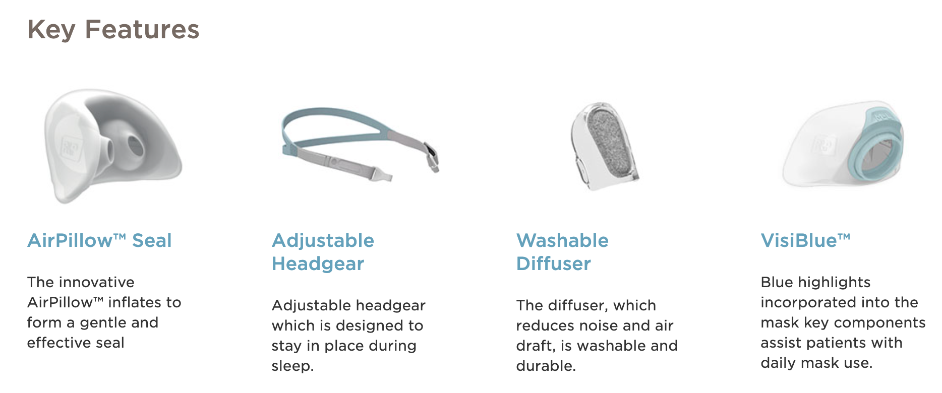 EssentialAir CPAP - Toronto Thornhill -F&P Brevida Nasal Pillows